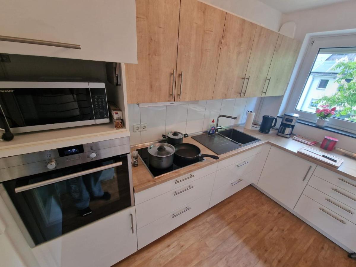 Ecocube Apartment2 Meppen14, Balkon, Kueche, Waschmaschine Exteriér fotografie
