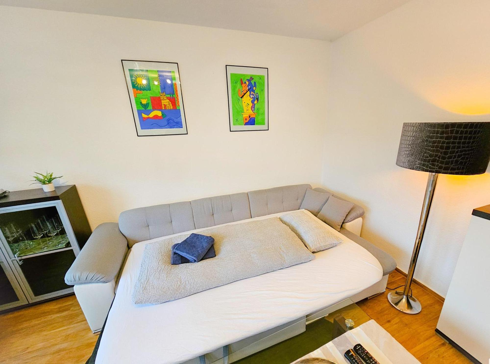 Ecocube Apartment2 Meppen14, Balkon, Kueche, Waschmaschine Exteriér fotografie